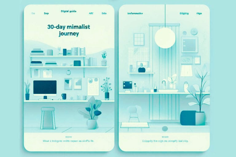 how to become a minimalist in 30 DAYS