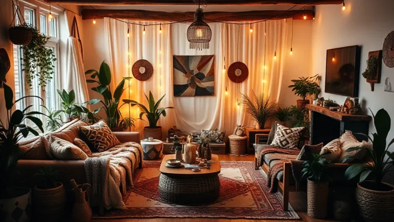 boho living room